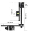 ARTCISE GH8 Cantilever Gimbal Bracket