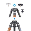 ARTCISE HS80C Tripod Mounting Pan Tripod Hook Tripod Flat Top Plates Tripod Bowl Plates