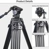 ARTCISE MF70+FH6 Video Tripod