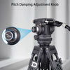 ARTCISE FH11 Heavy Duty Tripod Fluid Video Head Damping Drag Head