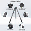 ARTCISE CT70C Standard Carbon Fiber Camera Tripod