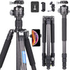 ARTCISE AS75C Multi-functional Carbon Fiber Tripod With 44MM Ball Head