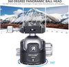 ARTCISE XB54 Low Profile Ball Head,54MM Ball Head,with 2 Arca Swiss QRP